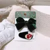 New Korean Sweet Girl Princess Cute Velvet Bow Hairpins Headwear Fashion Children's Christmas BB Clip Hair Accessories