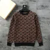 New Men's Sweater Wool Embroidered Knitted Winter Sweater Round Neck Long Sleeve Sweashirt Female Designer Print Sweatshirt M-3Xl