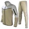 Thin Tech Fleece Men Tracksuit Designer Sweat Suit Two Piece Set Sports Sweatpants Jackets Jumper Hoodie Spring Autumn 3XL Mens Clothing