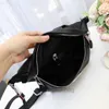 Designers de luxo Bolsas de cintura clássicas capa de celular preto Canvas Nylon Bolsas de cinto de bicicleta grande e de estilo pequeno