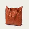 HBP Europe и America Fashion Tote New Retro One Pright Sack Mode Wax Tote Tote Muithous One Plouds Portable Travel Sack