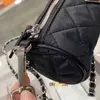 2021 neue Designer-Umhängetasche aus hochwertigem PU-Leder Damenhandtasche Modekette Rautenzylinder Messenger Bags zwei Materialien 269d