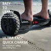 سكوتر ركلة Hoverboard 85 بوصة سكوتر كهربائي ذاتي التوازن على الطرق الوعرة AllTerrain Hover EScooter لوح بلوتوث للأطفال البالغين 221028