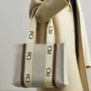 CH Quality Kobiety Torebki podróżne Woody Totes Torebka Torebka Top nylon hobo moda lniana duże torby plażowe luksusowy projektant crossbody