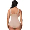 Kvinnors shapers kvinnor bantar bodysuits formade toppar kropp shapa