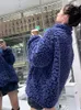 Frauen Pelz Plüsch Jacke Frauen Winter 2022 Koreanische Langarm Version Von Lose Lamm Wolle Faux Print Mantel