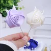 Flores decorativas Europeias e americanas vinhos vermelhos no noiva Reda de noiva Corpeio de fita de fita noivo Pinmmen lappel Pin Party Wedding Supplies