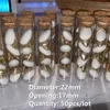 Garrafas de armazenamento frascos de 50 pcslot diâmetro 22mm dragetes de teste de teste de tampa de teste de tampa de tampo pequeno artesanato DIY Tiny 221028