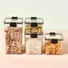 Opslagflessen 700 ml 460 ml 950 ml 1300 ml stapelbare keuken afgesloten pot voedselbox multigrain tank gedroogde fruit thee container