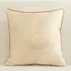 Pillow High Precision Jacquard Cover Leaf Covers Decorative S For Bed Sofa Car Office Pillows Pilowcase 45x45cm
