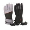Cyclinghandschoenen elektrisch verwarmde volle vinger winter thermostatisch USB opladen buiten fleece sport skiën warm