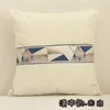 Kudde modern design lyx täcker chenille geometriskt mönster jacquard sömnad soffa dekor lumbal kudde 45x45