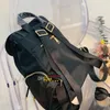 23S 유니스크로 럭셔리 스포츠 가방 디자이너 남성 배낭 2021 패션 숄더 가방 낙하산 방수 나일론 쇼드 백팩