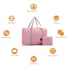 Sacs Duffel Mode unisexe en plein air Camping sac de voyage organisateur sac à main amour impression fermeture éclair accessoires pliable articles de toilette stockage