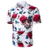 Men's Polos Short Sleeved Polo Shirt Contrast Color T-shirt Casual Street Clothes Fashion Top Novelty In Summer