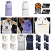 Baskılı Basketbol Baloncesto 14 Gabriel Deck Jersey Liga A 22 Walter Tavares 28 Guerschon Yabusele 12 Petr Cornelie 23 Sergio Llull 13 Dzanan Musa Lacivert Beyaz