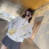 women's sweaters letters design zipper sweater cardigan long sleeve stand neck neckwomen clothing autumn winter warm euramerican fashion