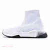 2023 Speeds 2.0 Shoe Platform Sneaker Мужчины Женщины Дизайнер Tripler Paris Socks Сапоги Черный Белый Синий Светло-Серебристый Коричневый Рубиновый Граффити Старинные Бежевые Розовые Кроссовки S8