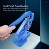Professional Hand Tool Sets Punch Press Machine For Eyelet Grommet Dies Or Double Cap Rivets Mould Snap Buttons Craft Diy Supplies