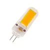 50pcs AC110V 220V LED G4 G9 E14 4W Dimmable Ampoule Ceilling Lampe COB Projecteur Lustre Remplacer Les Lampes Halogènes 4000K