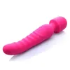 Sex toy Vibrating spear Massage Stick Double-head Automatic Heating Masturbation Female Fun Vibrator Adult Toys EBP0 20XJ