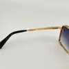 M SIX Sunglasses For Men and Women Summer Classic Style Anti-Ultraviolet Retro Plate Square Full Frame Fashion Eyeglasses Random Box