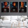 Canvas Painting the Gray Man Poster 2022 Nieuwe films Prints Action Thriller Film Wall Art HD Picture Print Room Home Decoratie Unframe