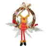 Christmas Decorations Wreath Garland Decoration Mall El Front Door Hanging Flowers For Holiday Home Party Pendant Gifts