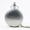 Pocket Watches Antique Silver Fullmetal Alchemist Necklace Pendant Quartz Watch With Chain Gift