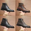 New Designer Shoes Men Chelsea Casual Shoe Luxury Gao Bang Fashion Rubber Outsole leather shoes black Chaussures size 38-45