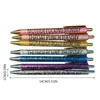 7pcs Description Seven Days A Week Mood Party Gel Pen Fun Ballpoint Pen Set Rhinestone Color Pens Creative Student Stationery