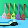 Silicone fendu Turner cuisine outils de cuisson spatule antiadhésive crêpes poêle pelle ustensiles 1223452