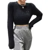 22ss Vrouw Truien Turtlenck Vrouwen Trui Korte Stijl Sweatshirts Voor Lady Slim Hoodie Jumpers Gebreide Shirt Ontwerp Kleding