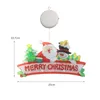 Kerstdecoraties Lichten Jaarraamstickers Hangen Home Led Suction Cup Kleine lantaarns