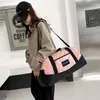 Outdoor Bags Fitness Gym For Women Female Beach Traveling Luggage Handbag Duffel Shoulder Shoes Swimming Training Weekend Sports
