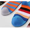 Men's Socks Men's 10PCS 5 Pairs High Quality Brand Classic Striped Cotton Colorful Happy Fashion Casual Dress Men