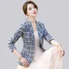 Kadınlar Suitler Yarım Kollu İlkbahar Yaz Zarif Blazers Jakcets Ceket Kadın İş İş Giyim Üstler Kadın Blazer Dış Giyim Blaser Giysileri