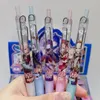 Pens/lot Anime Genshin Impact Gel Pen Black 0.5mm Student Office Writing Pens School Stationery