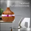 Luftfr￤schare elektrisk luftfuktare v￤sentlig aromolja diffusor trasonic tr￤morn luft USB mini mist maker LED -ljus f￶r hemmakontorets dhits