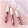 Brillant À Lèvres Brillant À Lèvres 18 Couleurs Nude Mat Liquide Rouge À Lèvres Mate Étanche Longue Durée Hydratant Lipgloss Maquillage Cosmétiques 120 Pcs Dhry6