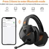 2.4GHz Wireless Headphone Bluetooth Earphone 3.5mm Wired Gaming Headset Noise Reduction With Mic For PS5 PC Phone