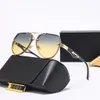 디자이너 선글라스 Womens Fashion Frameless Rectangle Square Sunglass UV400 Eyeglass Mens 선글라스 Eyewear Eyelgassess