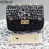 Вечерние сумки Desiger Dembass for Women Bag Diamond Pright Swork Женщина женщина серебро 2022 Feminino 220623