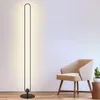 Floor Lamps Nordic Industrial Style LED Lights Remote Control Modern Minimalist Creativity Stand Lamp For Living Room Bedroom Cafe