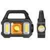 Torce Torce 500LM USB Torcia Ricaricabile Impermeabile 6 Gear COB/LED Torcia Portatile Potente Lanterna Luce Solare per Campeggio Escursionismo 221031