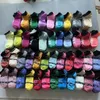 Socquettes multicolores avec étiquettes en carton Sports Cheerleaders Noir rose Chaussette courte Filles Femmes Chaussette en coton Skateboard Sneaker FY7268 G1031