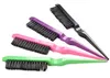 Professional Hair Brushes Comb Teasing Back Combing Hair Brush Slim Line Styling Tools 4 Colors Wholesale