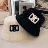 Womens Bucket Hat Luxury Cashmere Cap Mens Fisher Hats Designer Brand Caps Wide Brim Hat Letter Caps Outdoor Warm Hats Baseball Cap