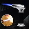 Tools 2022 Metal Flame Lighter Blow Torch Cooking Auto Ignition Heating Welding Gas Burner Outdoor Picnic BBQ Kitchen