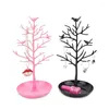 Jewelry Pouches Earrings Necklace Ring Bracelet Display Stand Tray Tree Watch Storage Racks Organizer Holder